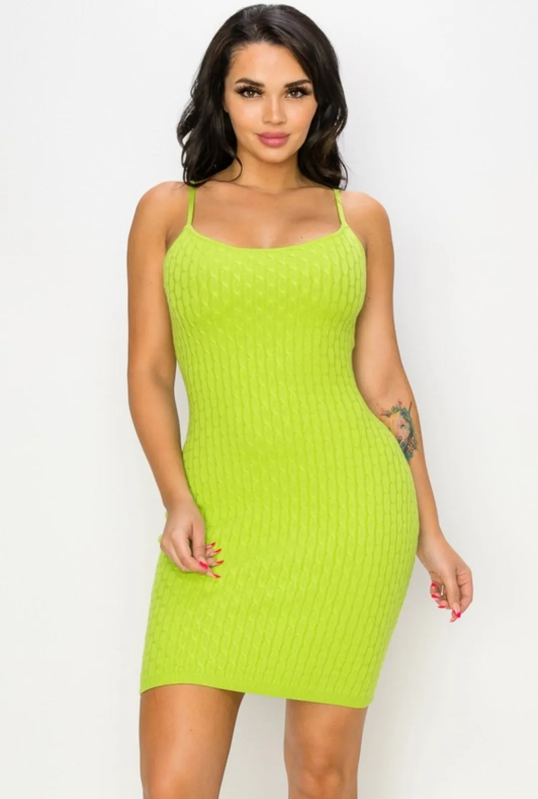 Kitty Knit Sweater Dress