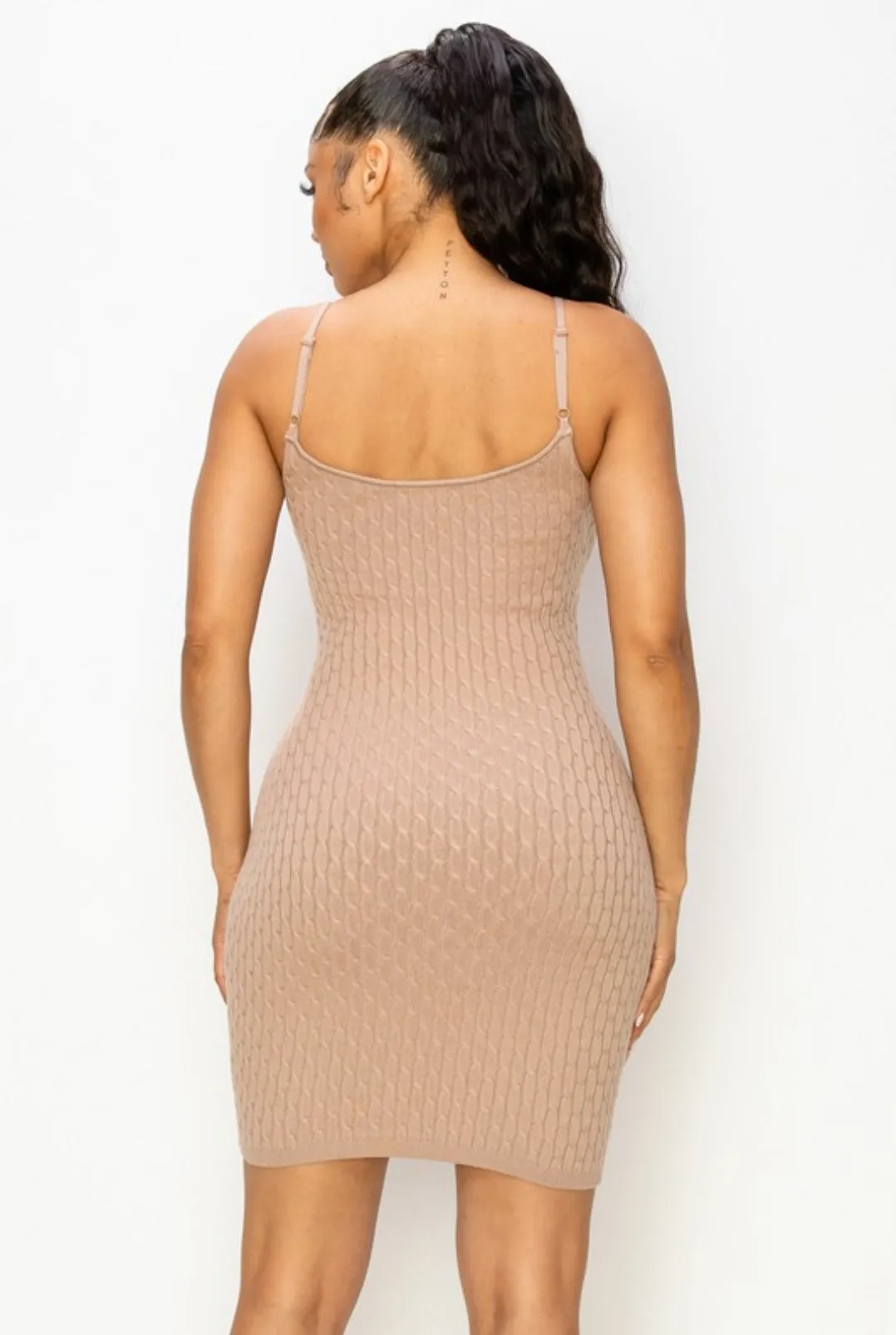 Kitty Knit Sweater Dress