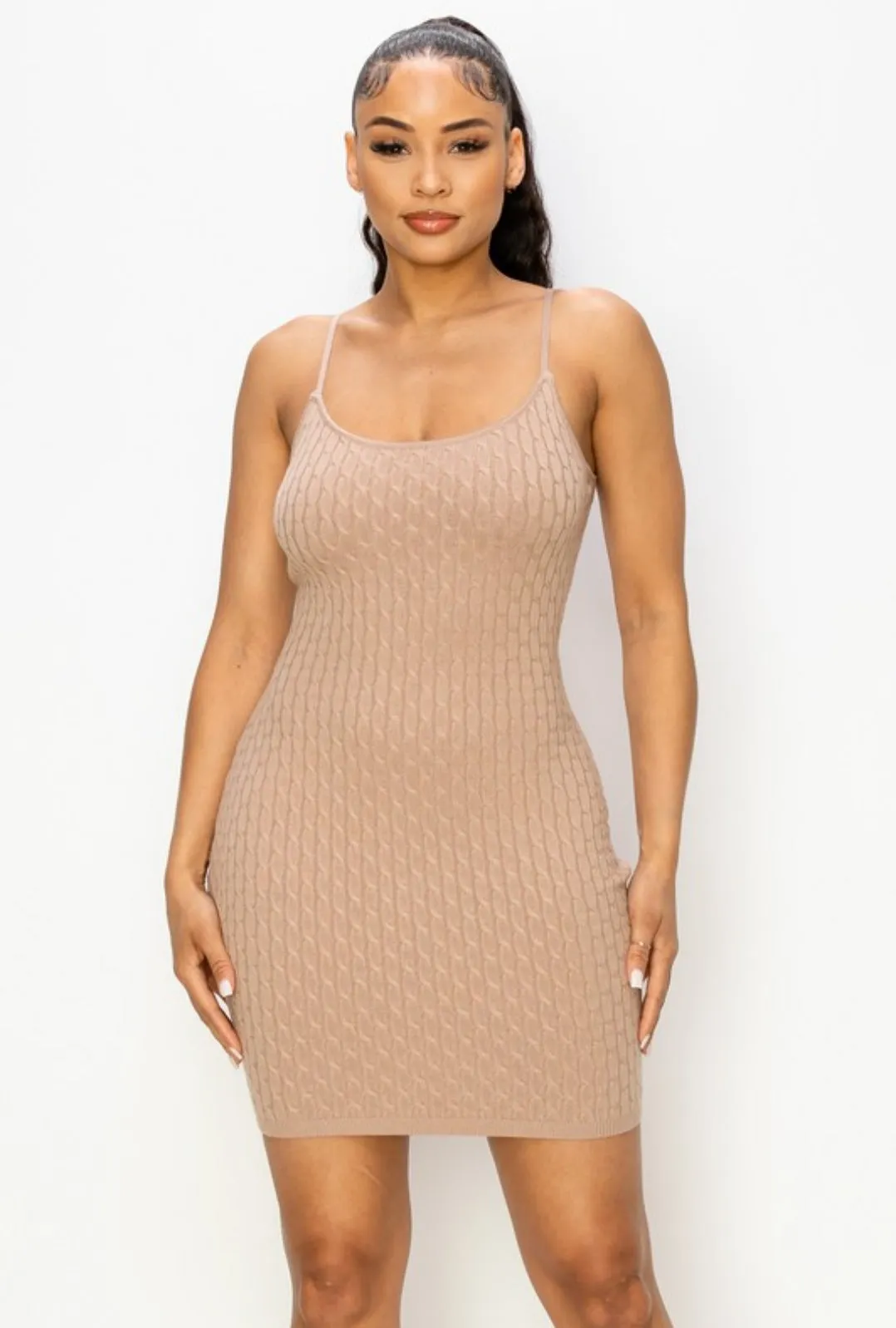 Kitty Knit Sweater Dress