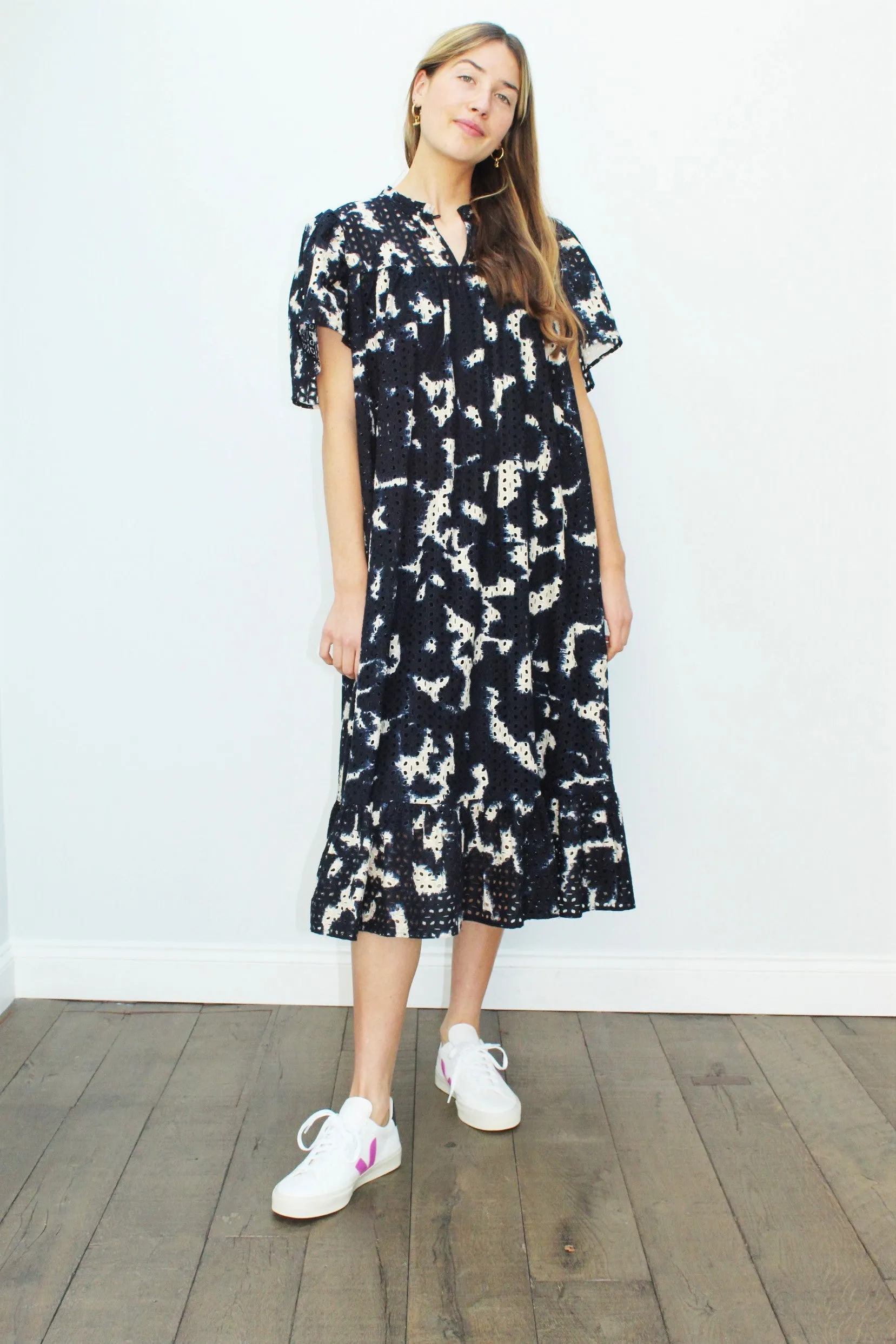 M Reliz Dress in Navy