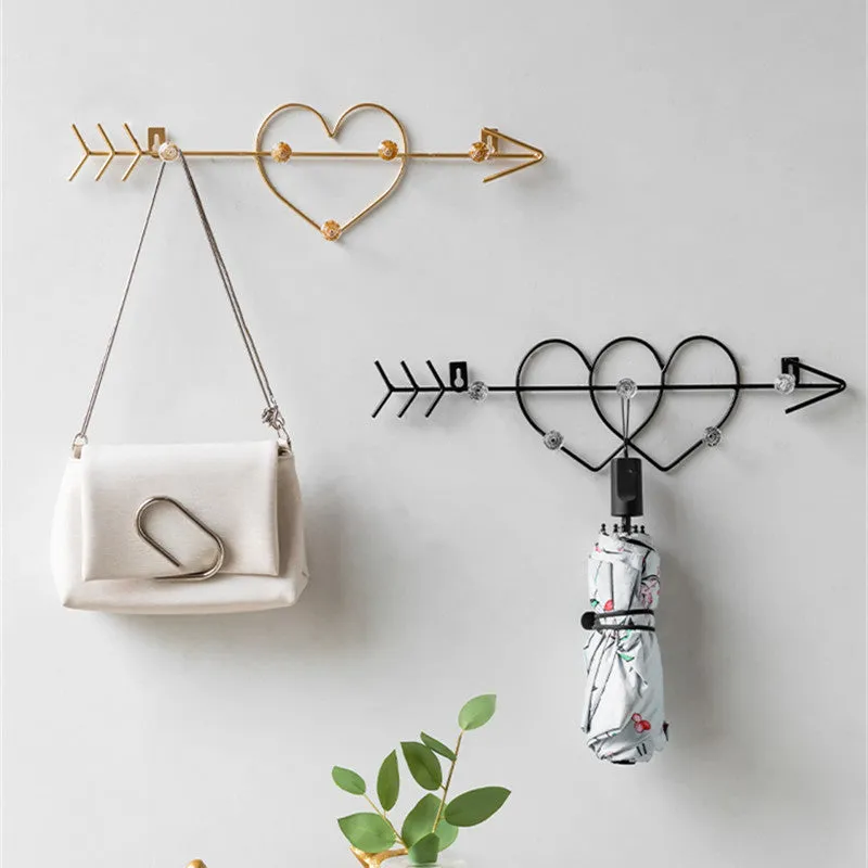 Metal Golden Hook Wall 
