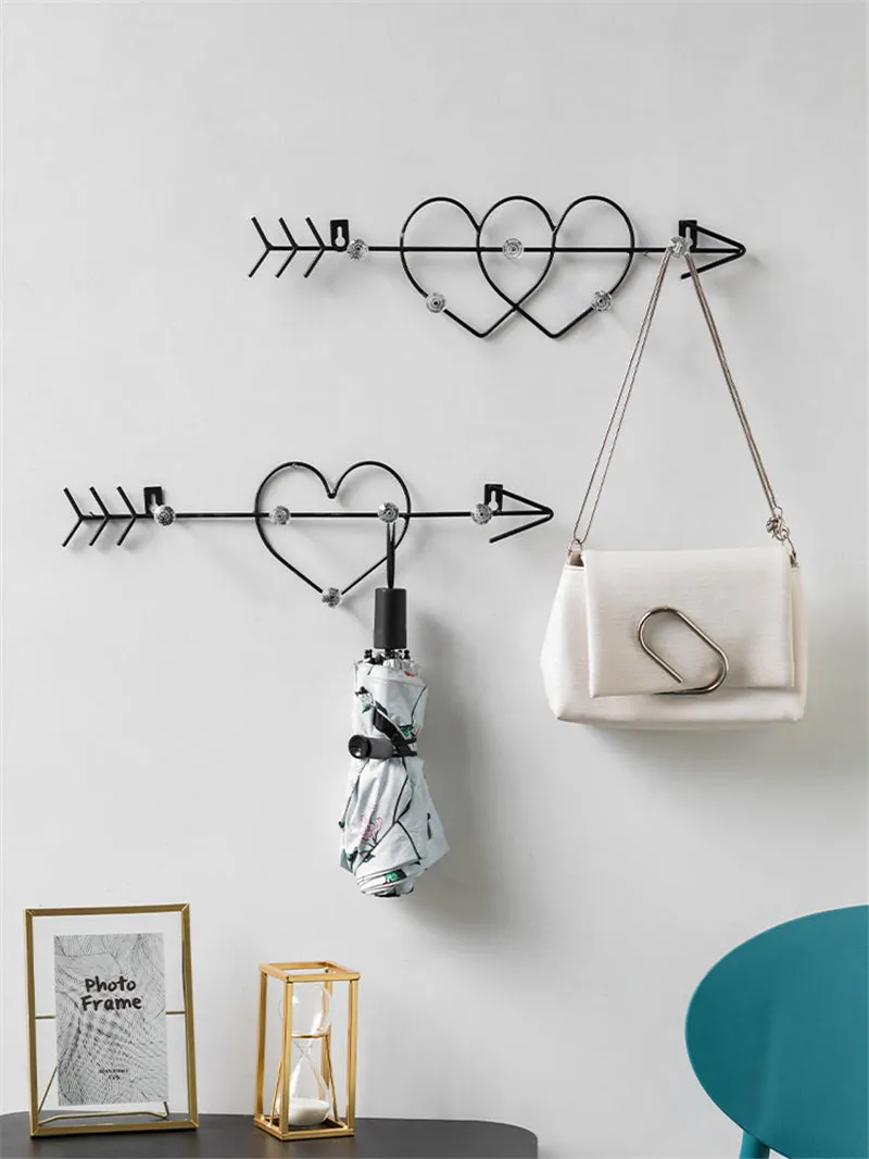 Metal Golden Hook Wall 