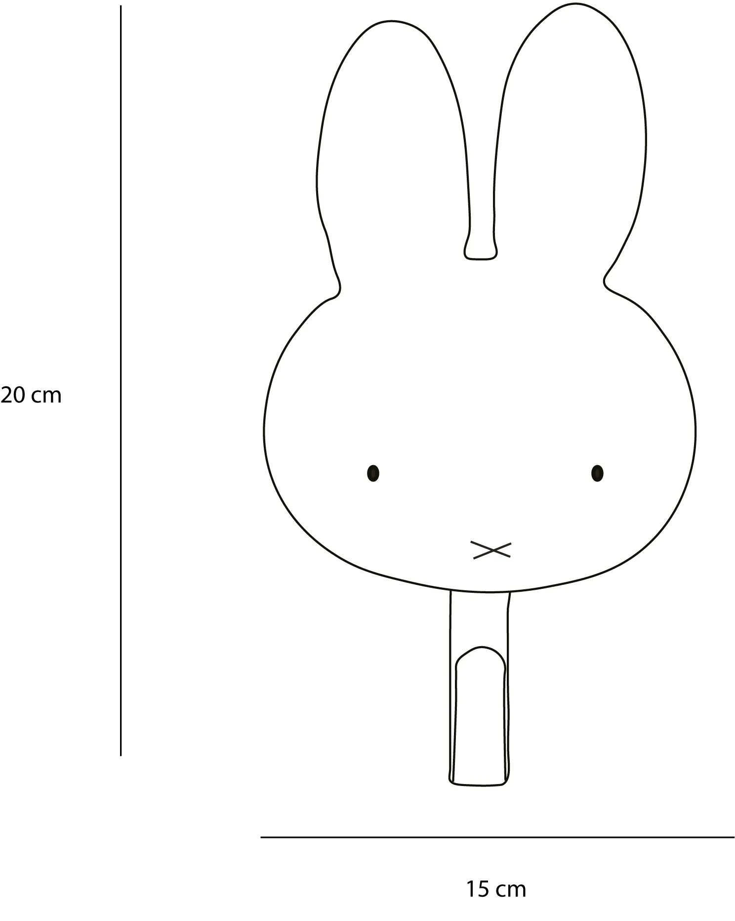 miffy coat hanger
