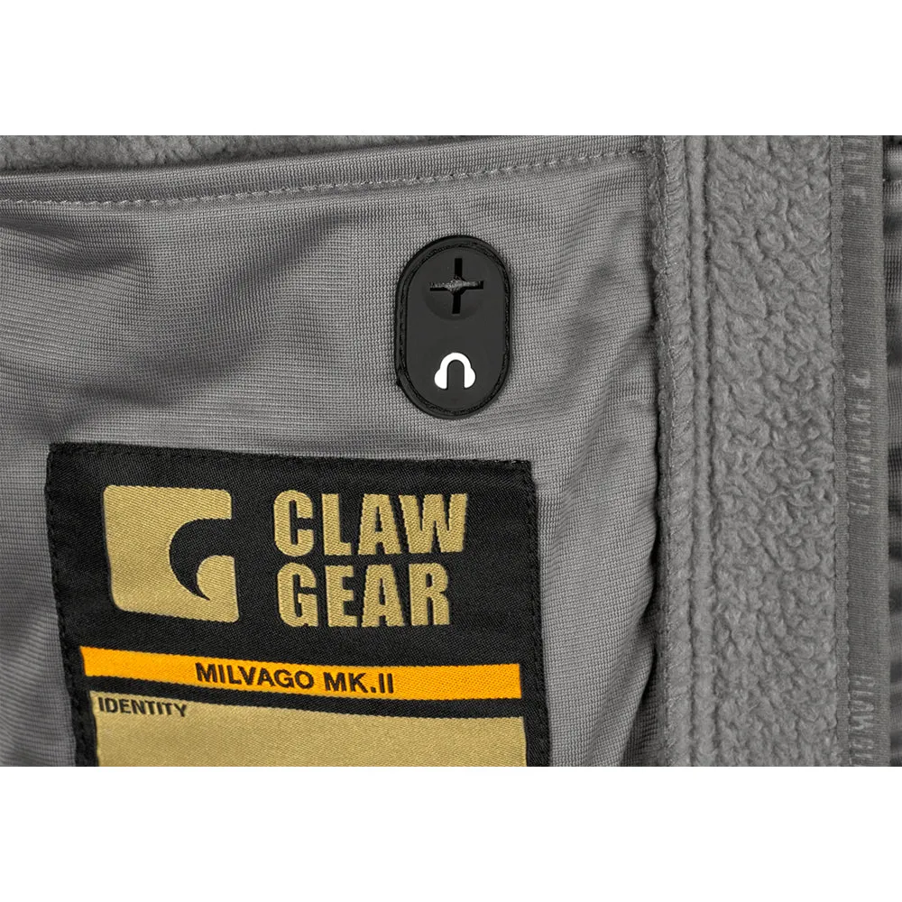Milvago Mk.II Fleece Hoody solid rock