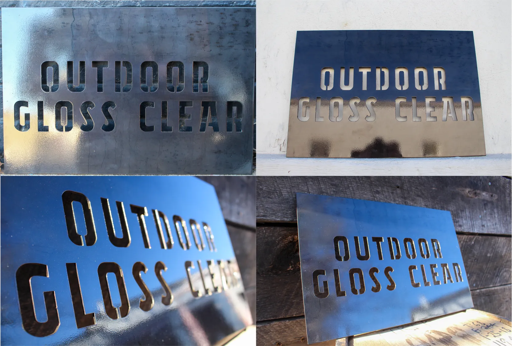 Modern Lake House Custom Metal Sign - Personalized Last Name Family Wall Art - Front Porch Signs - Garage Signs