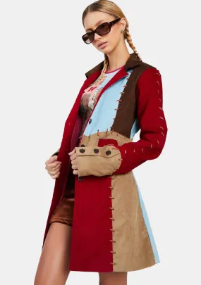 Never Coming Home Colorblock Coat
