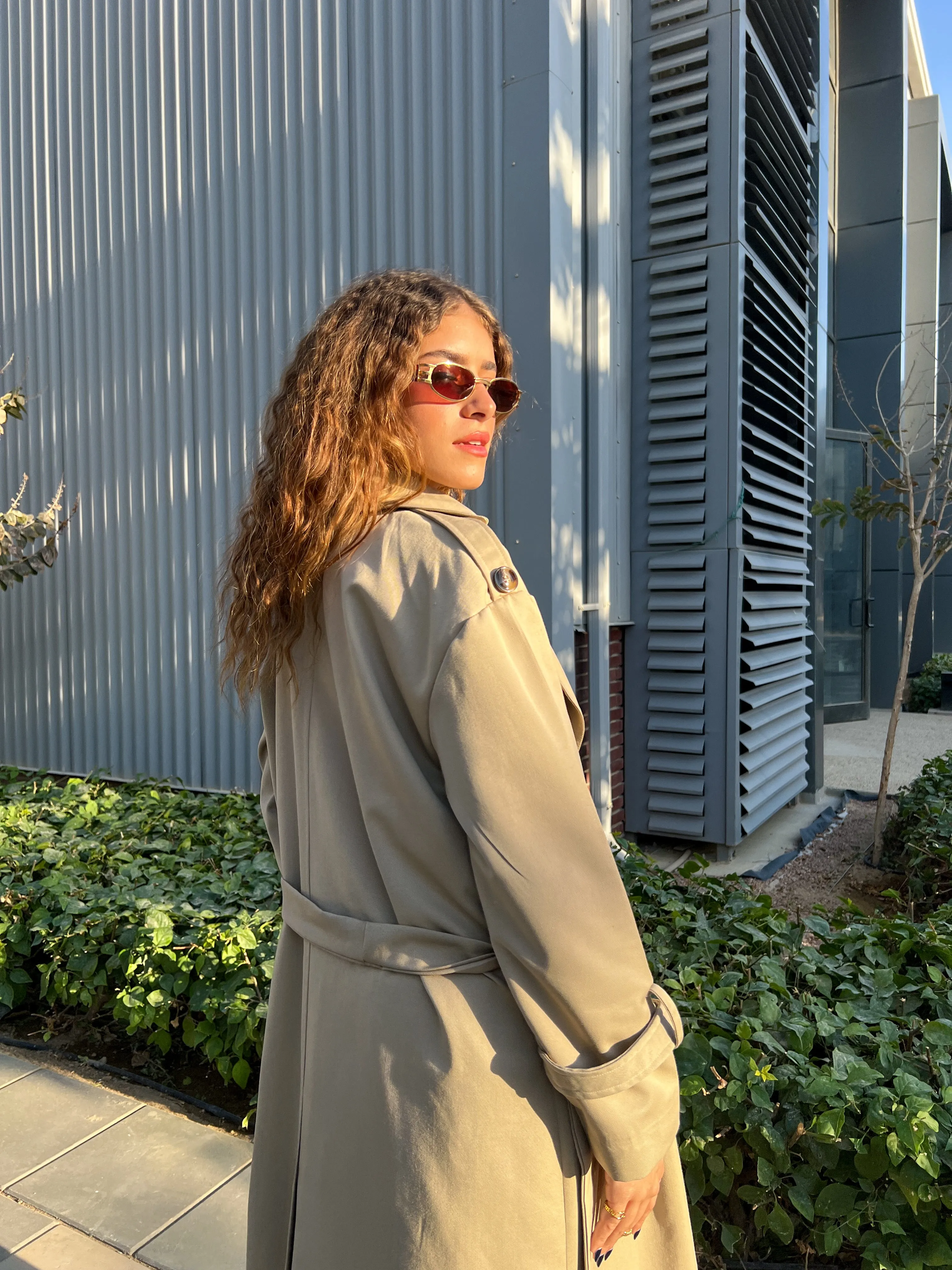 NEW TRENCH COAT IN BEIGE