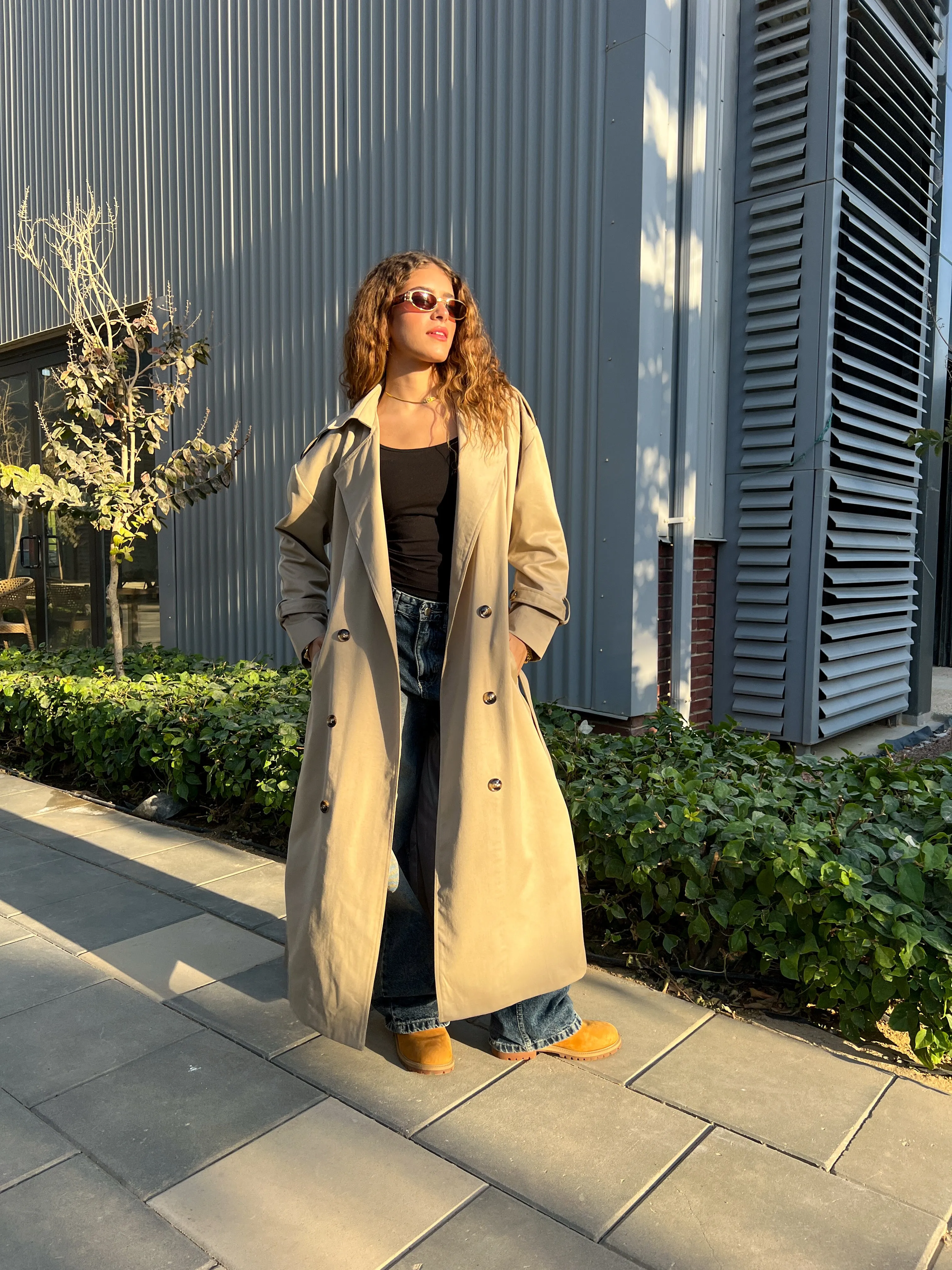 NEW TRENCH COAT IN BEIGE