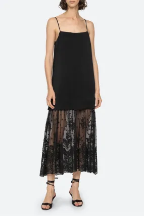 Noa Slip Dress | Black