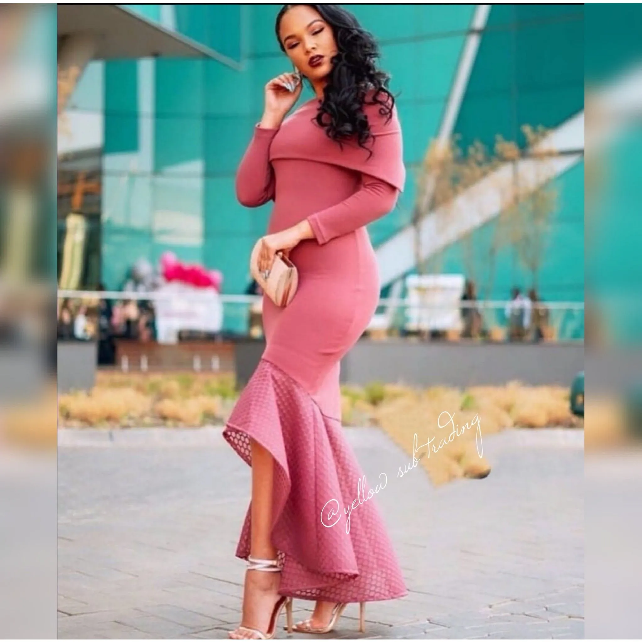 Off Shoulder Bodycon Dress 