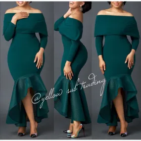 Off Shoulder Bodycon Dress 