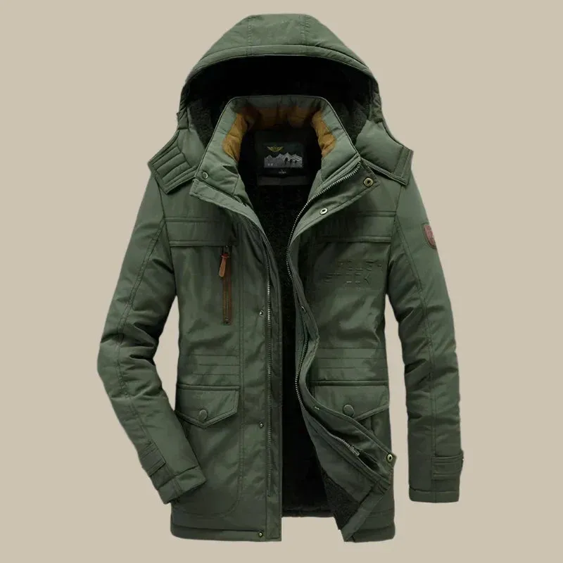 Olaf&Dave Classic Parka | Smart Casual multi-pocket waterdichte winterjas