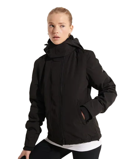 Ottoman Windcheater Jacket in Black