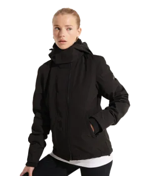Ottoman Windcheater Jacket in Black