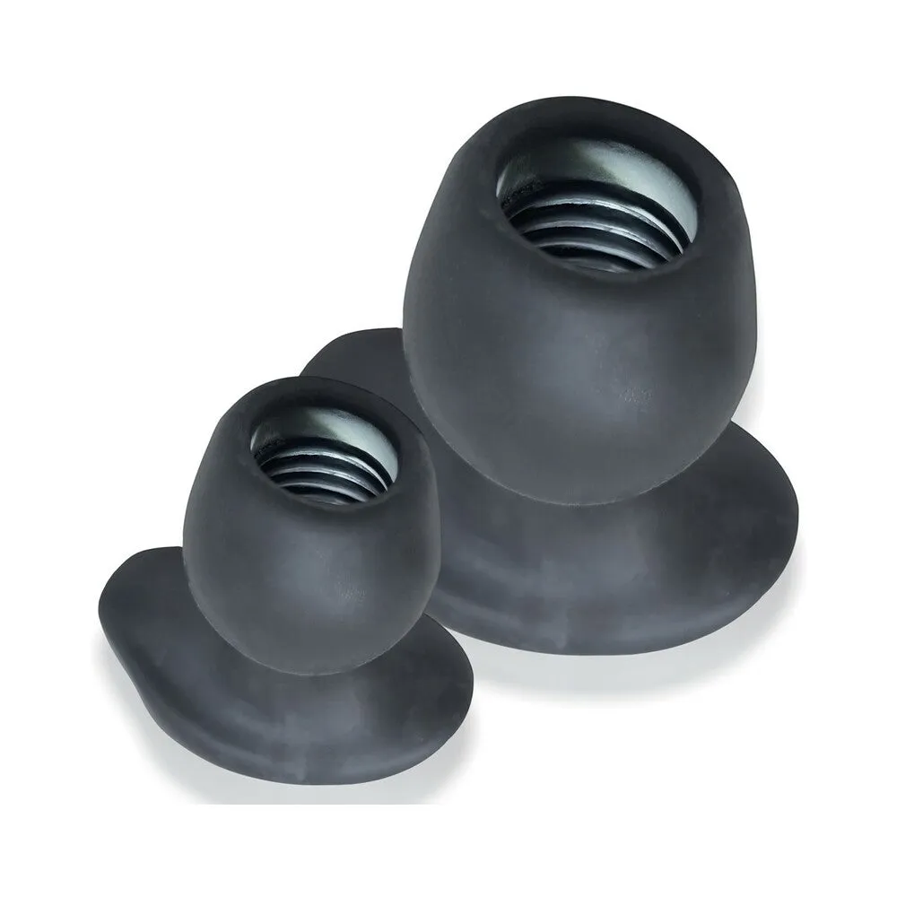 Oxballs Morphhole-2 Gaper Plug Large Black Ice