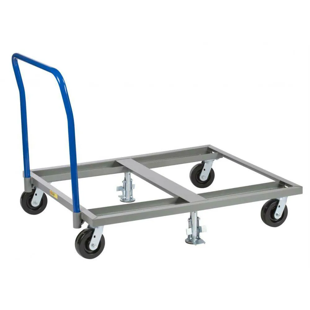 Pallet Dolly w/ Handle and Floor Locks