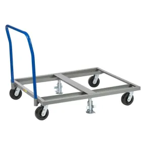 Pallet Dolly w/ Handle and Floor Locks