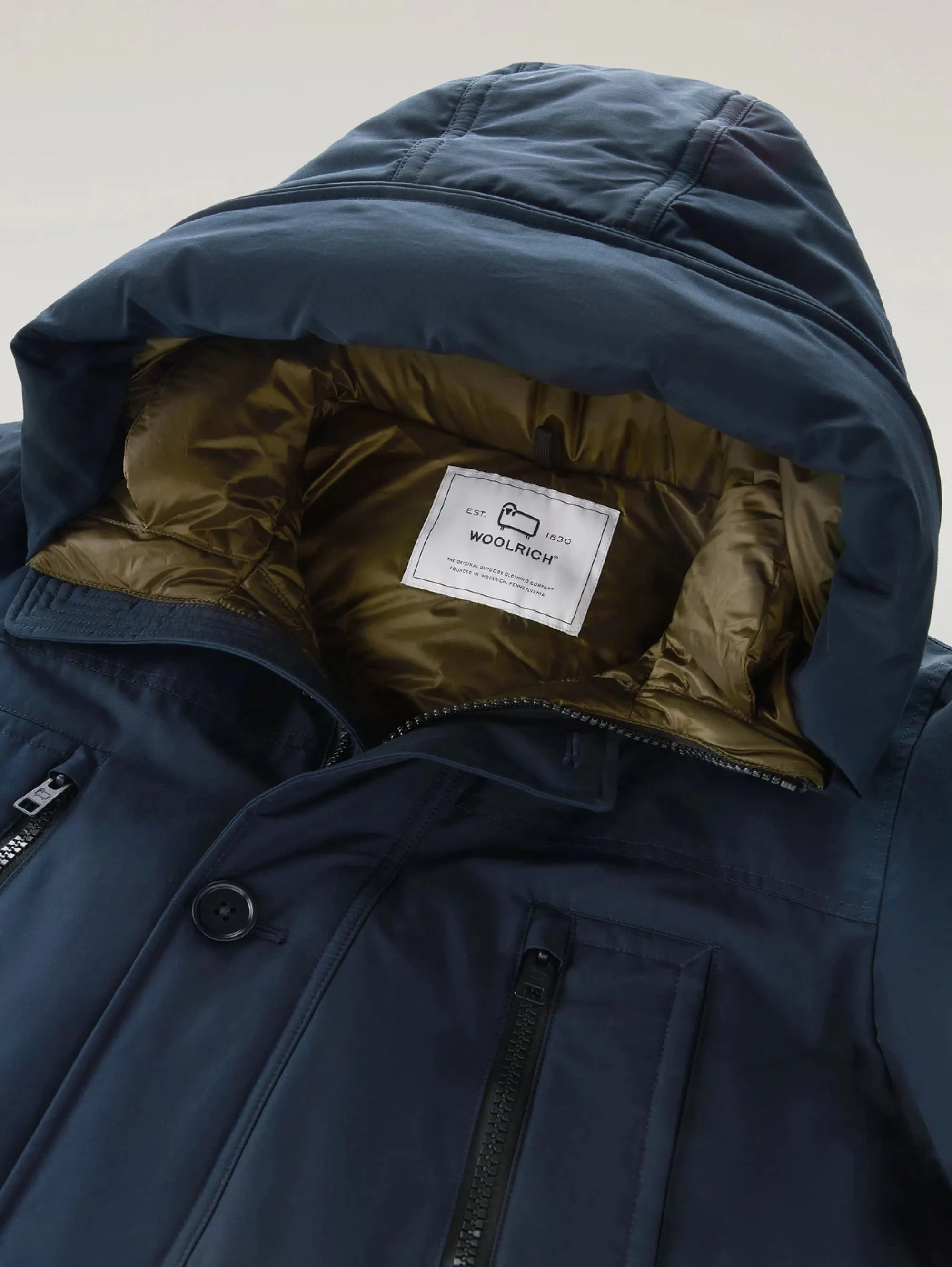 Parka Arctic in Ramar Cloth Evolution Blu