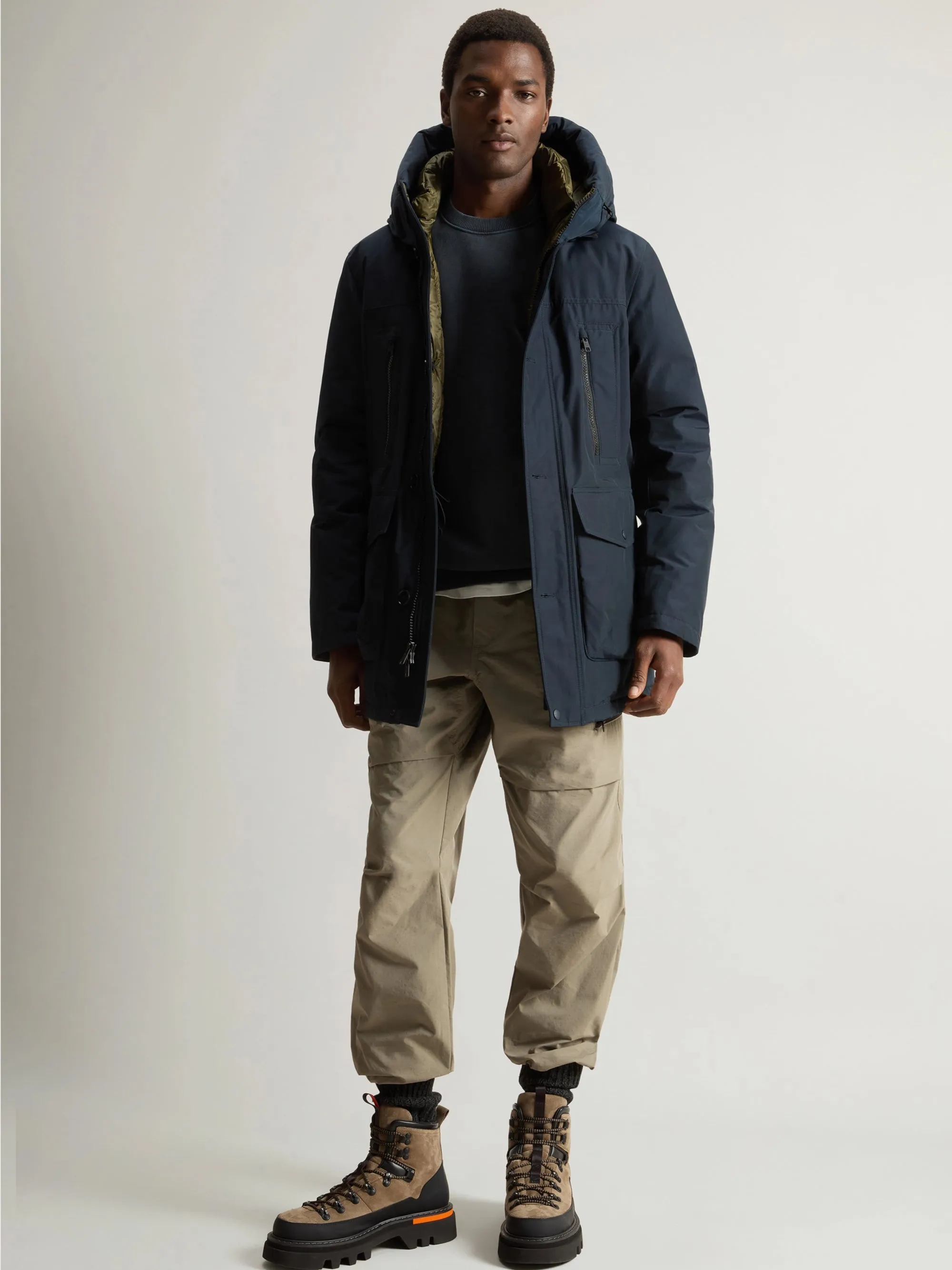 Parka Arctic in Ramar Cloth Evolution Blu
