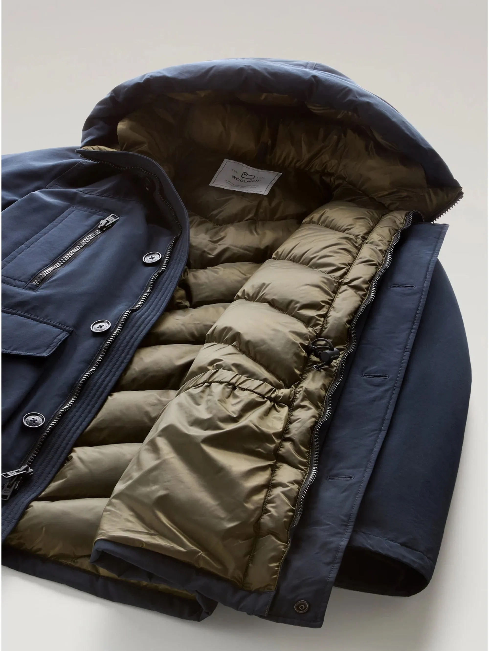 Parka Arctic in Ramar Cloth Evolution Blu