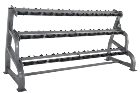 Promaxima PLR-505 3 Tier Dumbbell Rack w/ Saddles