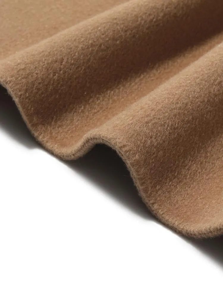 Pure Cashmere Tie-up Coat