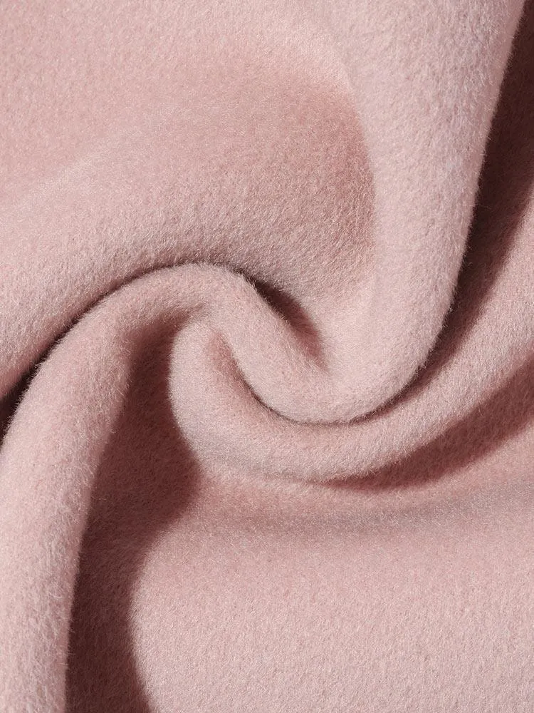 Pure Cashmere Tie-up Coat