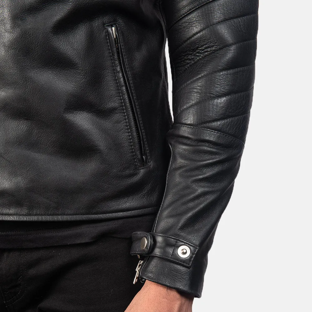 Raiden Biker's Leather Jacket Mens