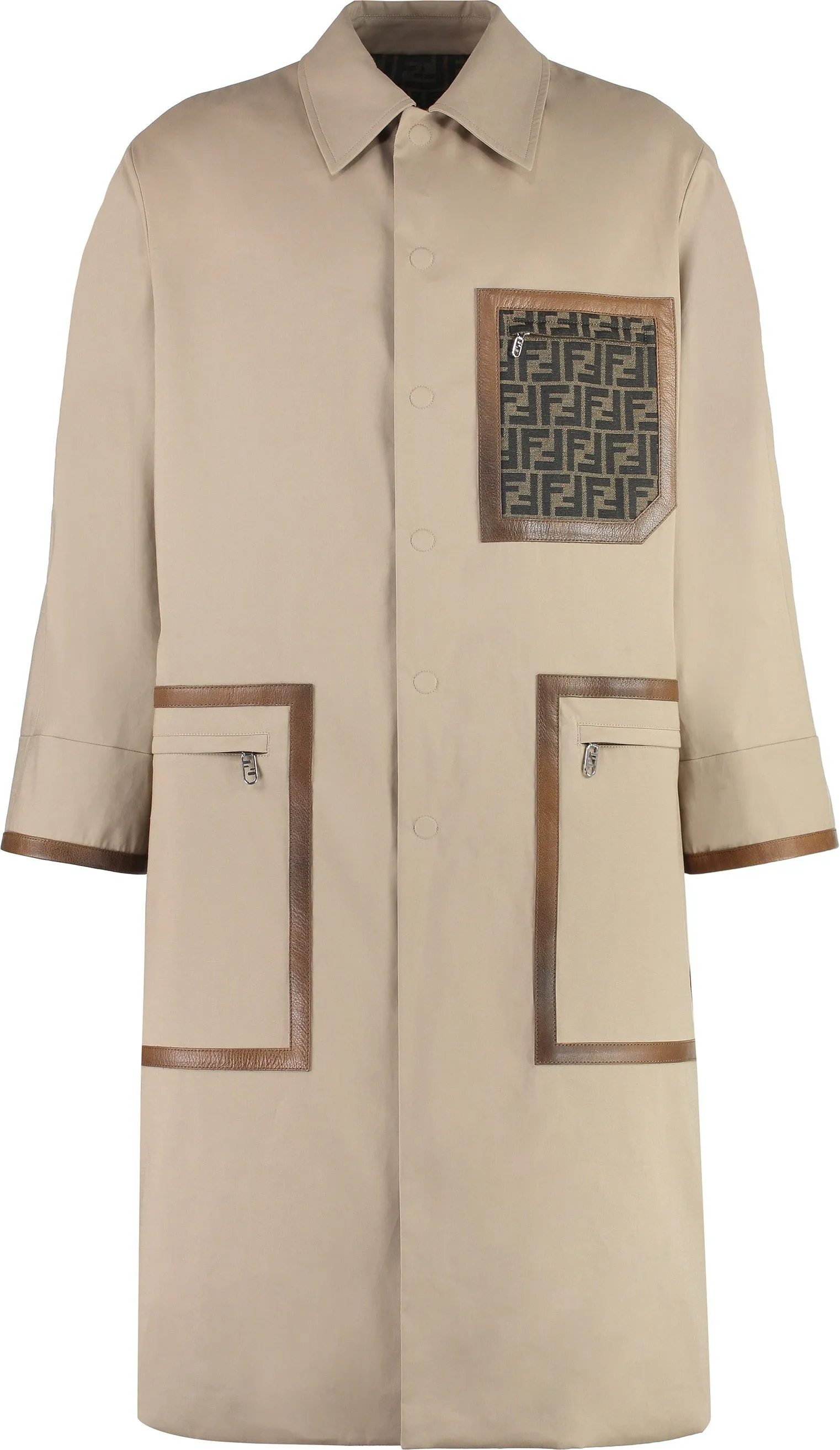 REVERSIBLE TRENCH COAT