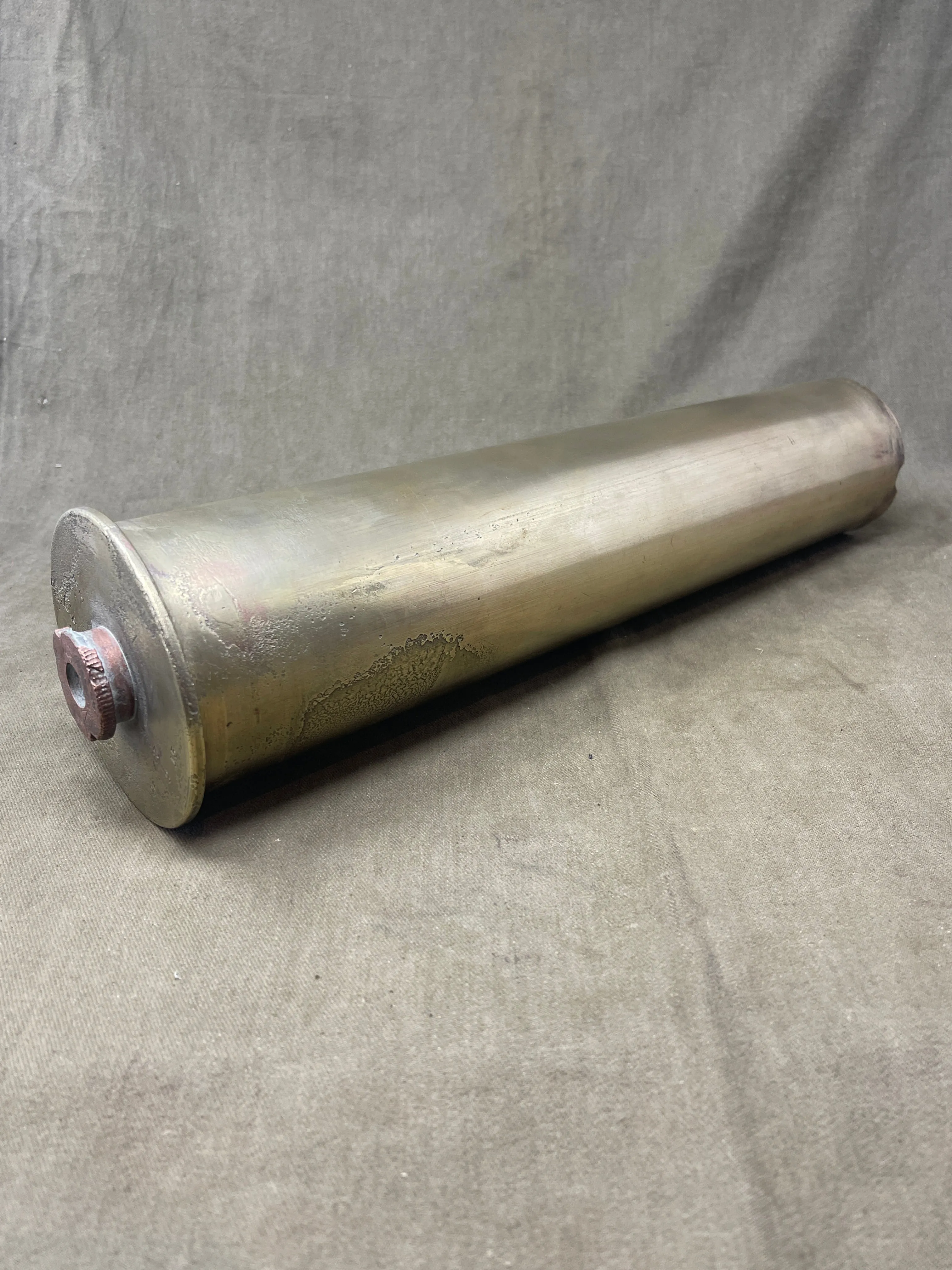 Royal Navy 1914 Dated 3" Brass Shell Case Kynoch