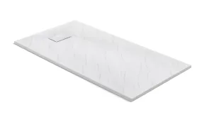Shower Pan Base Carrara (GT 6032)- 60"X32"with reversible Left or Right side drain