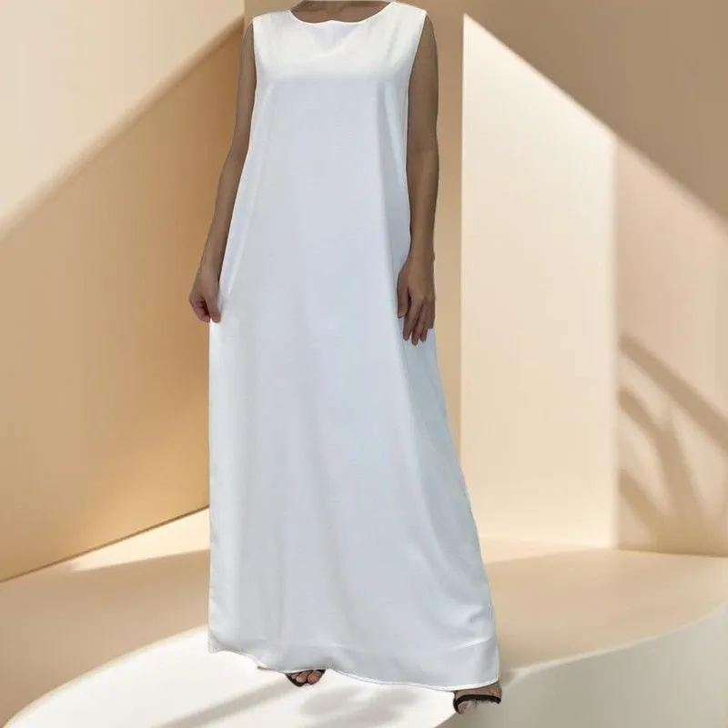 Sleeveless slip dress