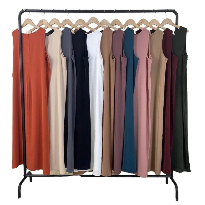 Sleeveless slip dress