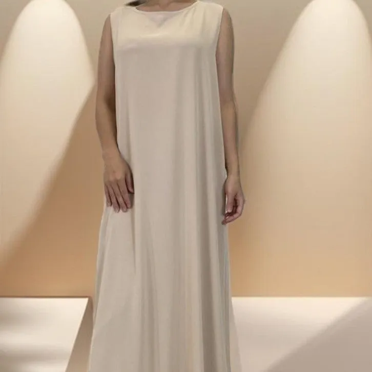Sleeveless slip dress