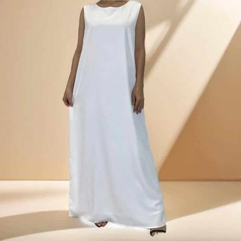 Sleeveless slip dress