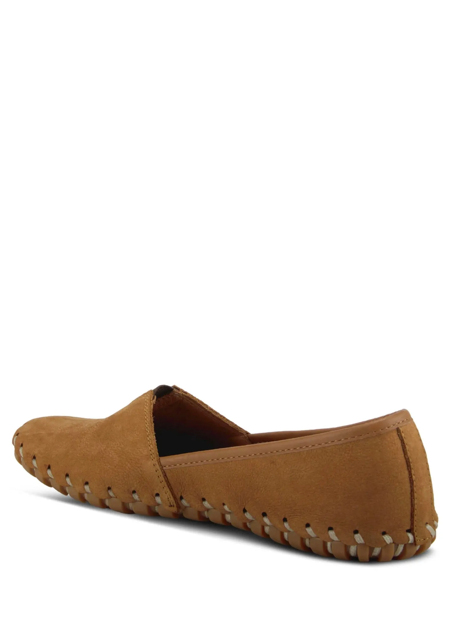 Spring Step Kathaleta Slip On in Camel Suede