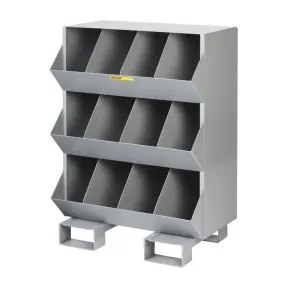 Stationary Storage Bins 12 Openings
