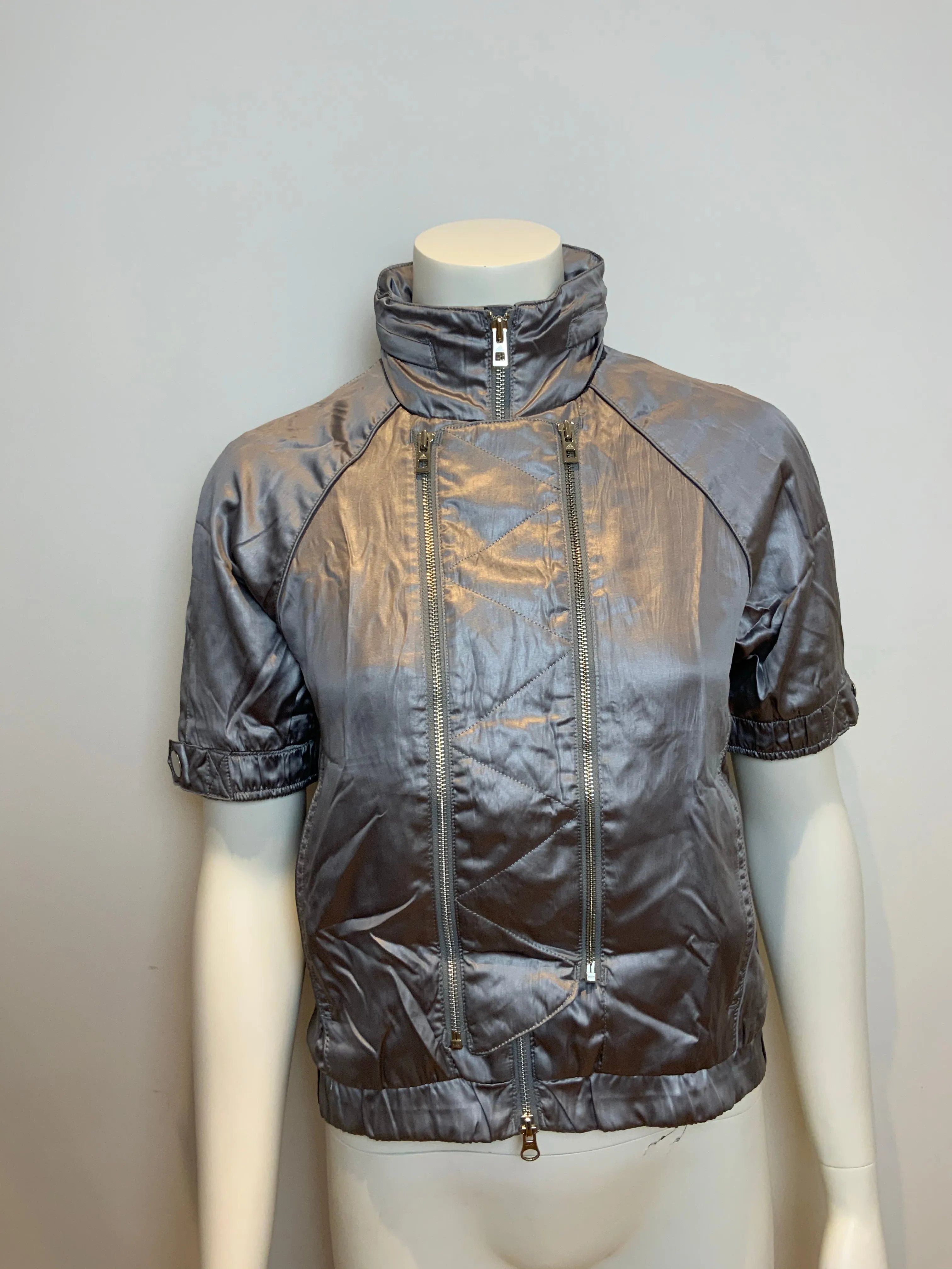 STELLA MCCARTNEY For ADIDAS Lavander Cropped Jacket Size 36 LADIES