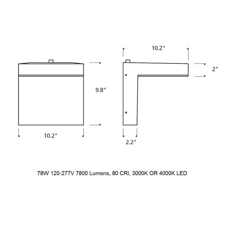 Taag 10 Outdoor Wall Light