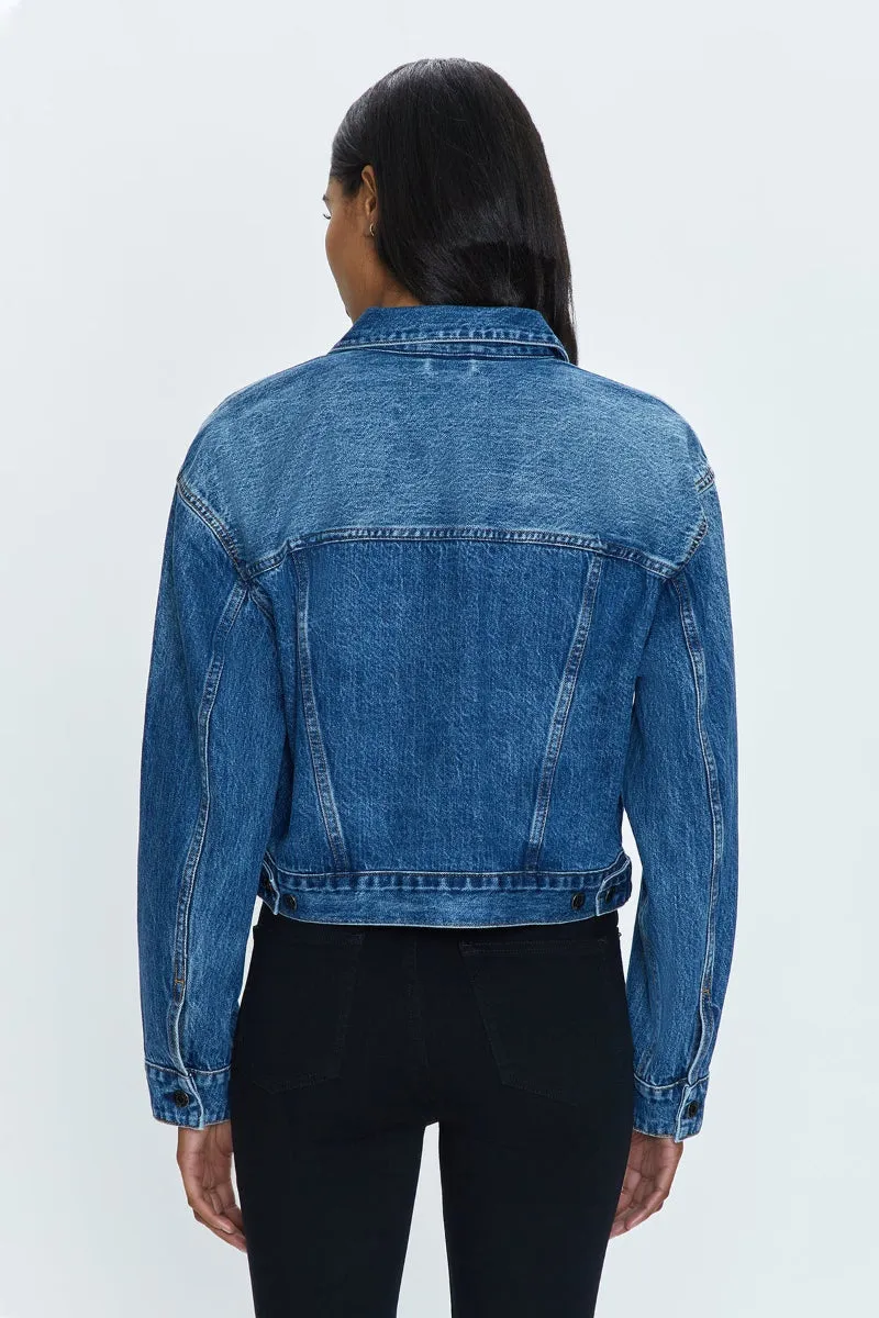 Tatum Cropped Trucker Occasion