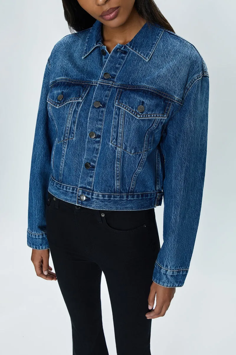 Tatum Cropped Trucker Occasion