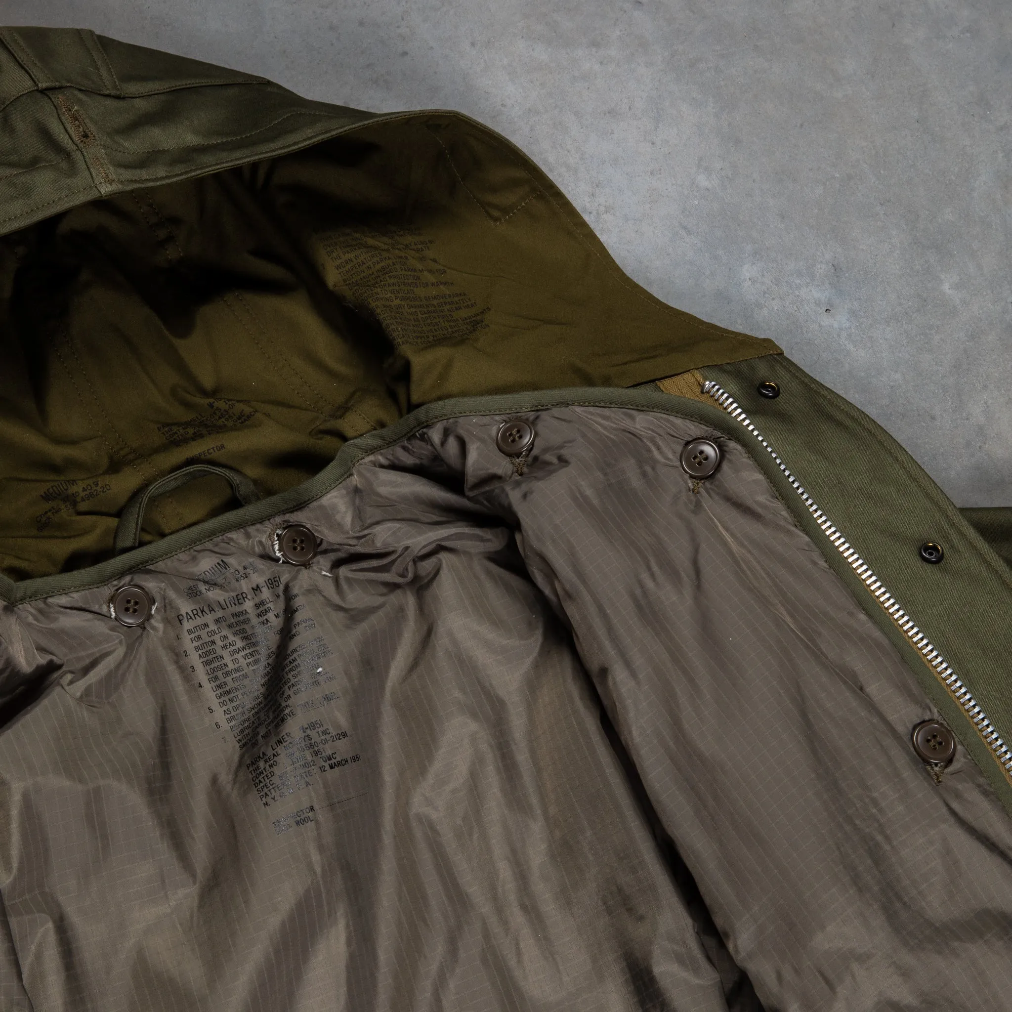 The Real McCoy's Parka-Shell M-1951 (M 220)