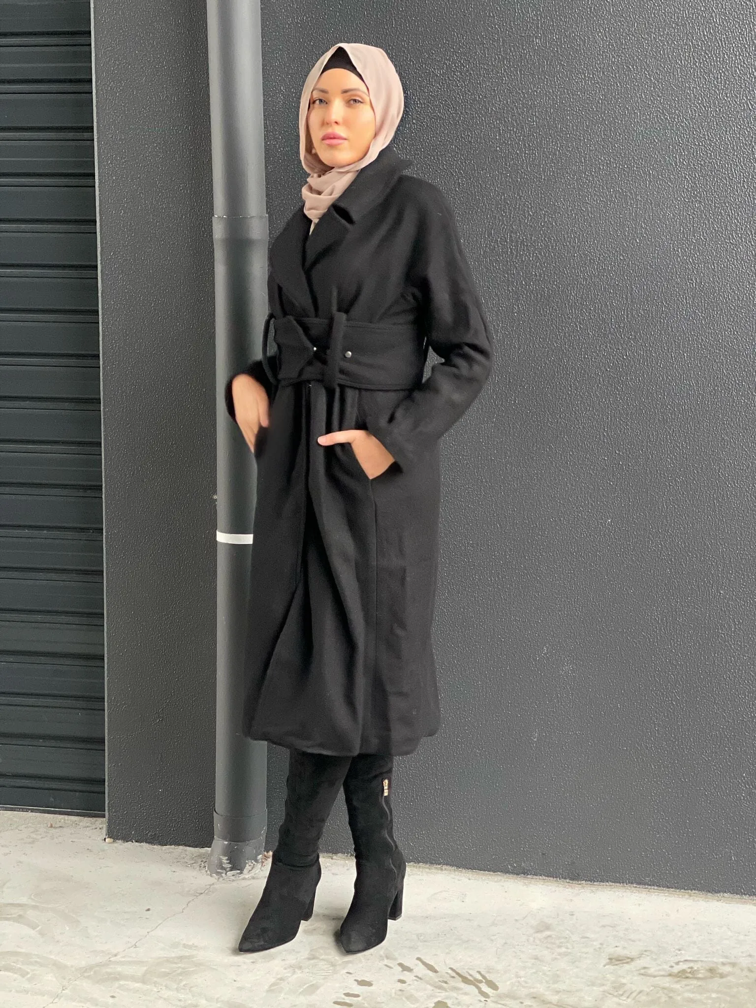 Thick Cashmere Coat