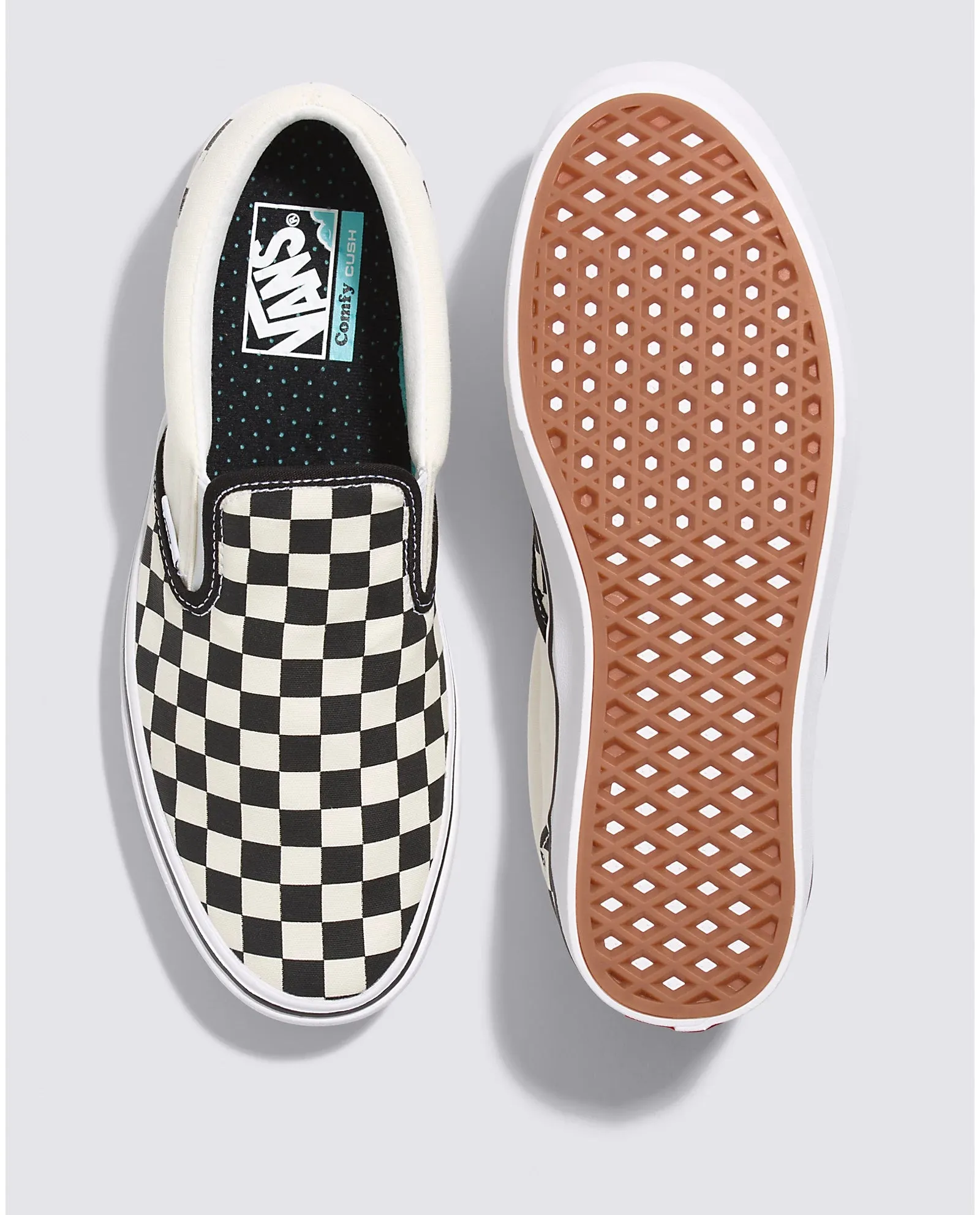 Vans Classic Slip-On Comfy Cush Checkerboard