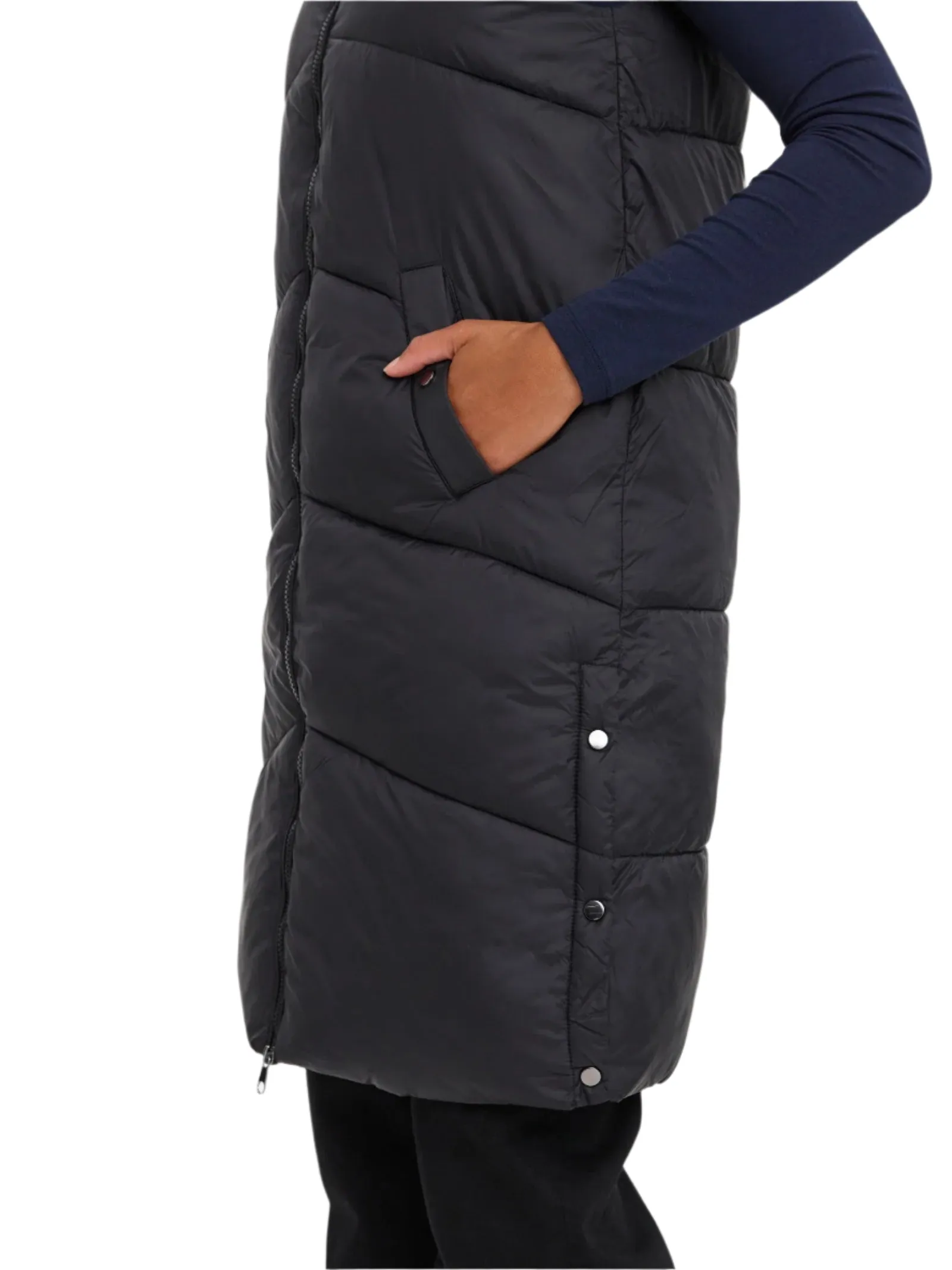 Vero Moda VMUPPSALA OTW Gilet In Black