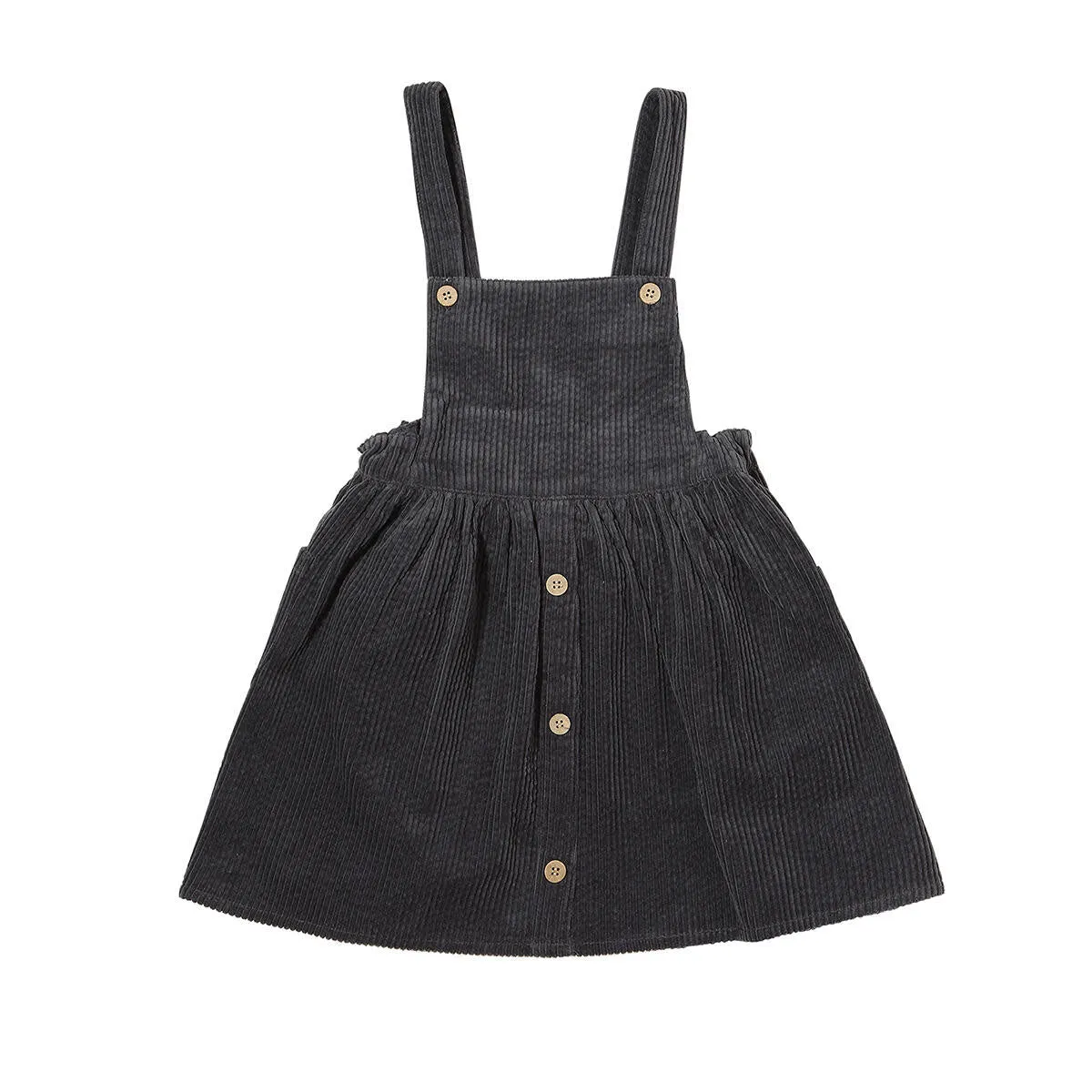 Vignette “Autumn” Corduroy Overall Dress: Size 2 to 8