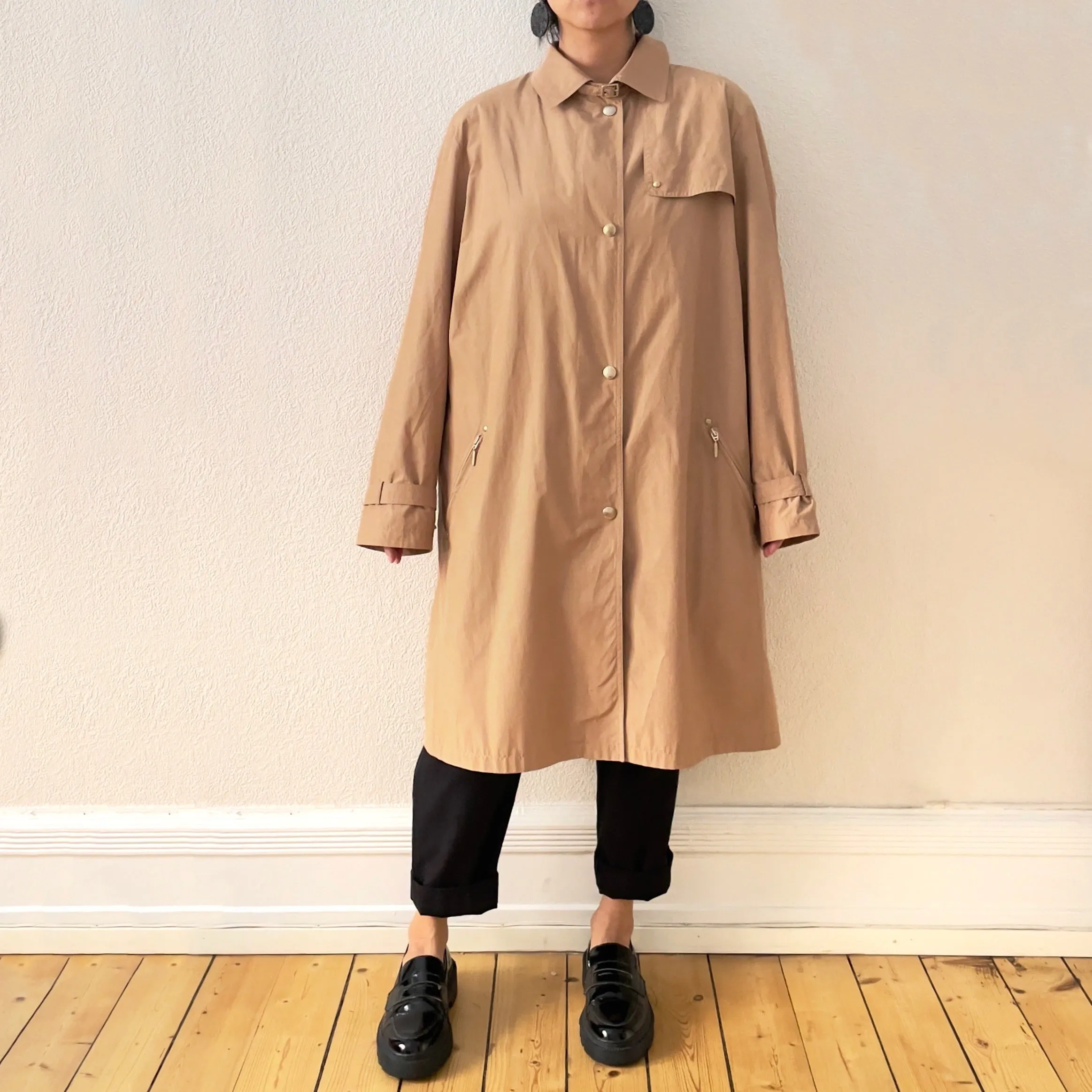 Vintage Beige Trenchcoat - DinoModa