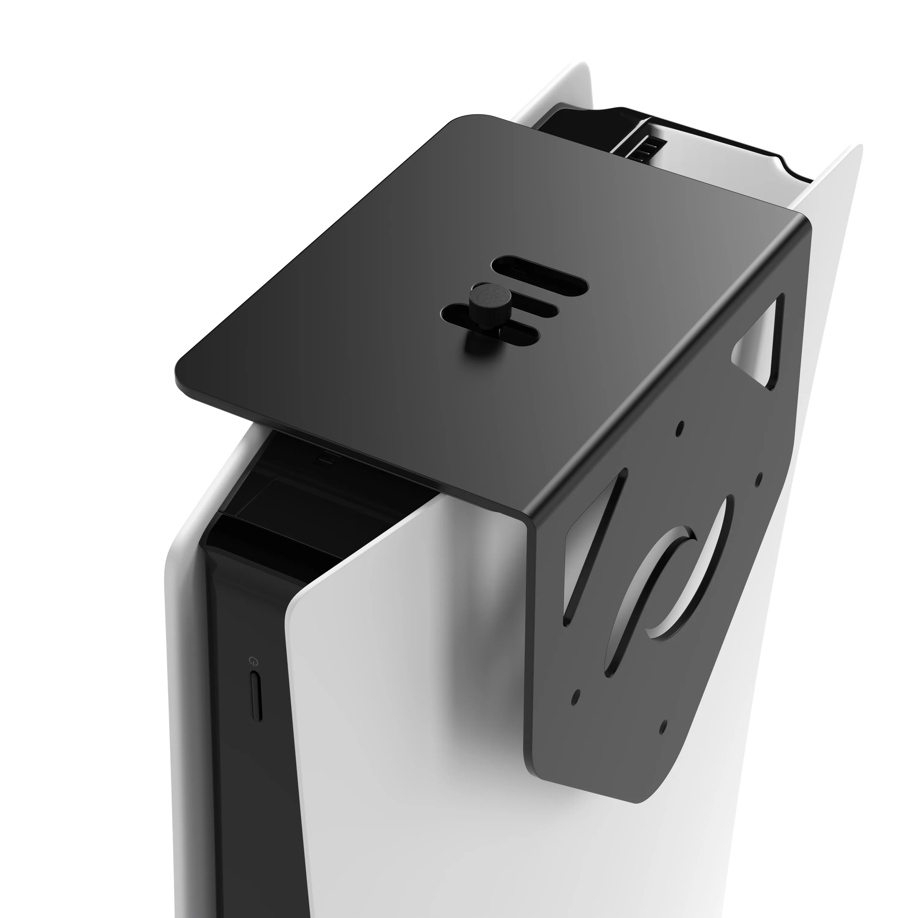 Wall Mount Compatible with PS5 Original and Slim Editions, Mounts Disc and Digital Versions