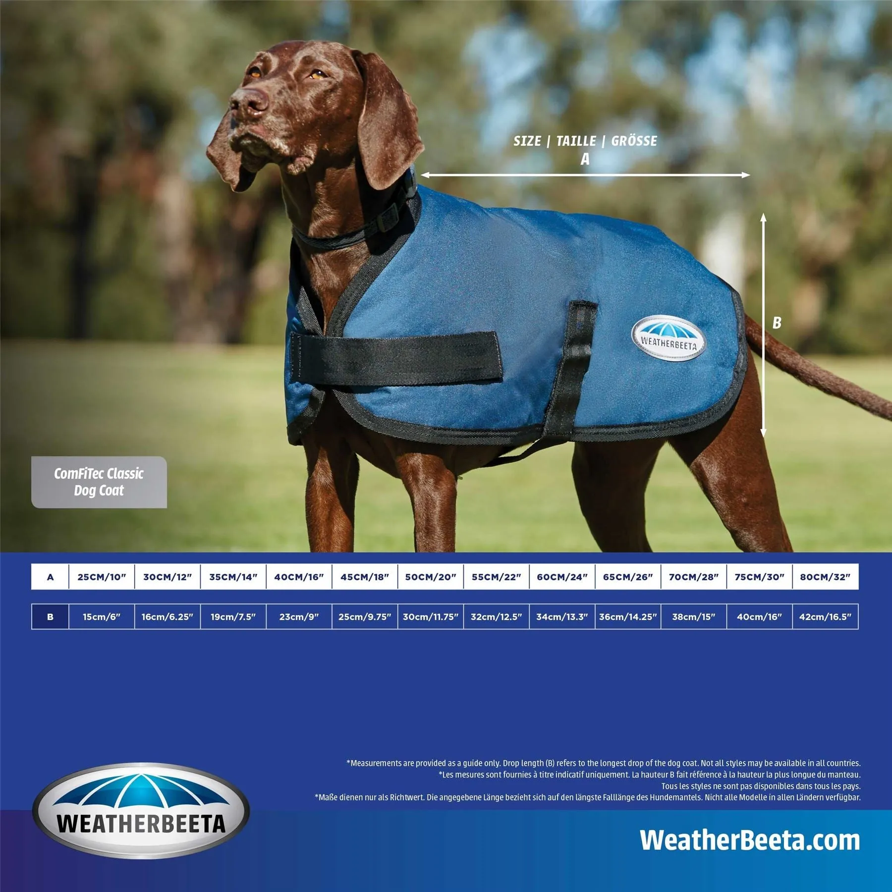 Weatherbeeta Comfitec Classic Dog Coat