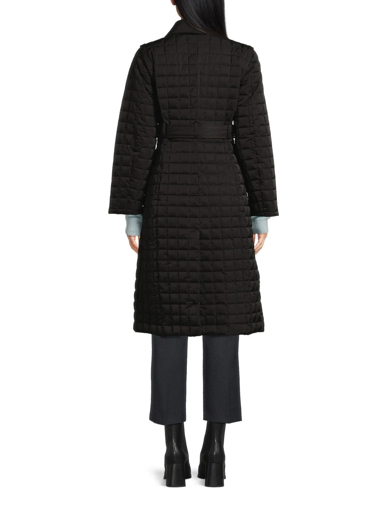 Zolla Quilted Belted Coat